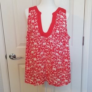 Anthropologie Flowy Top